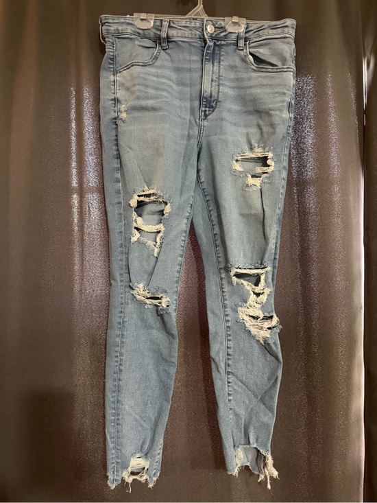 American Eagle Outfitters Denim - American Eagle Distressed Women’s Light Blue Ripped Jeans